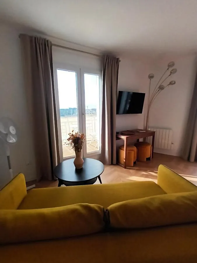 Paris Balcony Top Floor Room France