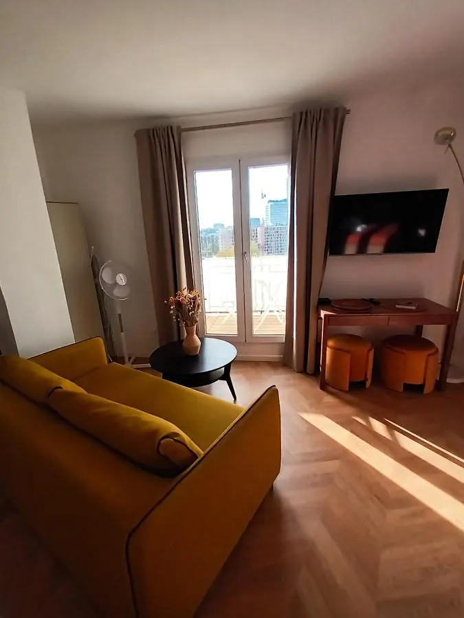 Paris Balcony Top Floor Room France