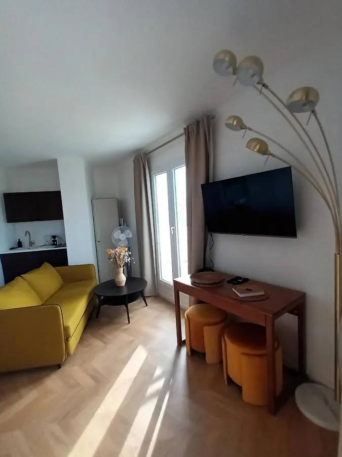 Paris Balcony Top Floor Room Apartment