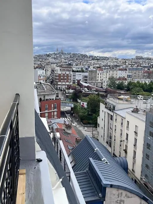Paris Balcony Top Floor Room France